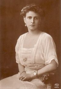 Princess Alice of Battenberg shortly after her marriage to Prince Andrew of Greece