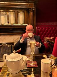 His Lordship takes his Tea